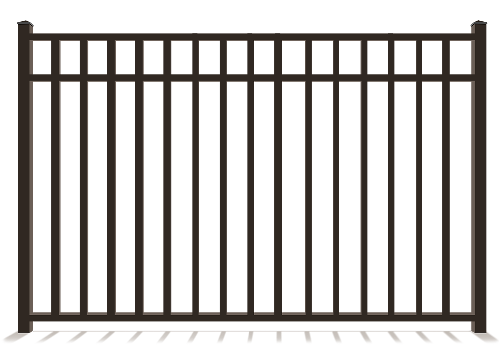 3 rail aluminum fence contractor in Upstate of South Carolina