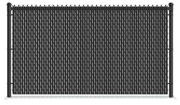 Semi-Privacy Chain Link Fence in Upstate of South Carolina