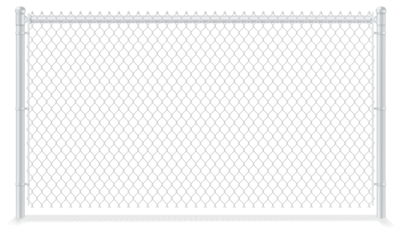 White Plastic Coated Chain Link Fence Company in Upstate of South Carolina