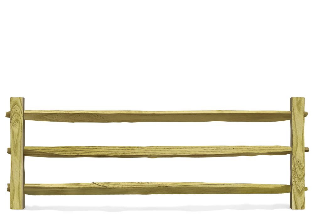 Upstate of South Carolina Split Rail fence in the Upstate of South Carolina area.