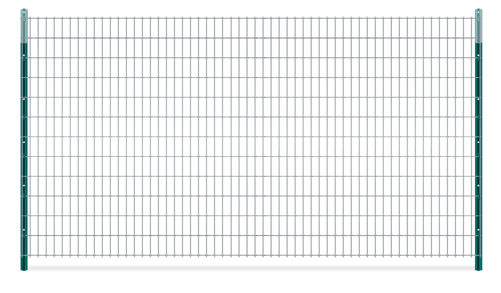 Wire Mesh T-post fence with H-brace for farms in the Upstate of South Carolina area.