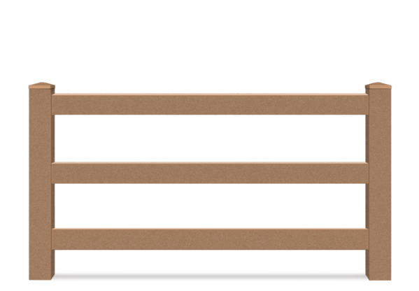 Trex Rail composite fence
