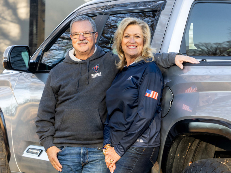 Owners of family-operated Defender Fencing company