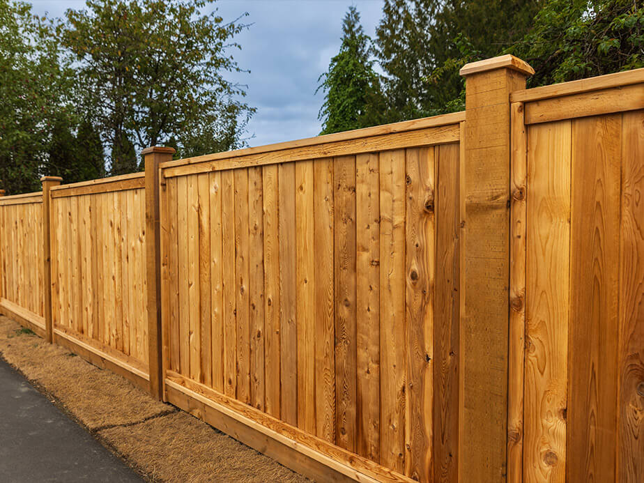 Greenville South Carolina wood privacy fencing