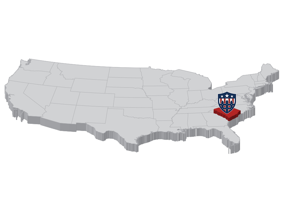 Fence company service area in Upstate of South Carolina
